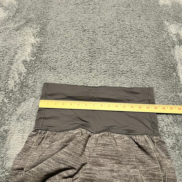 Lululemon Om Pants Womens 8 Fold Over Waist Gray Baggy - Picture 7 of 9